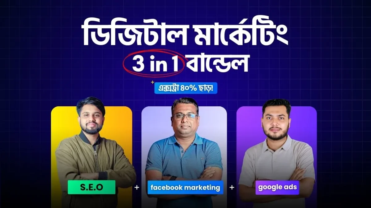 Facebook, SEO, Google Ads